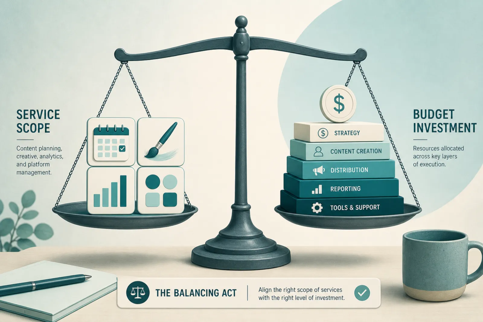 Understanding social media management fees and what shapes them